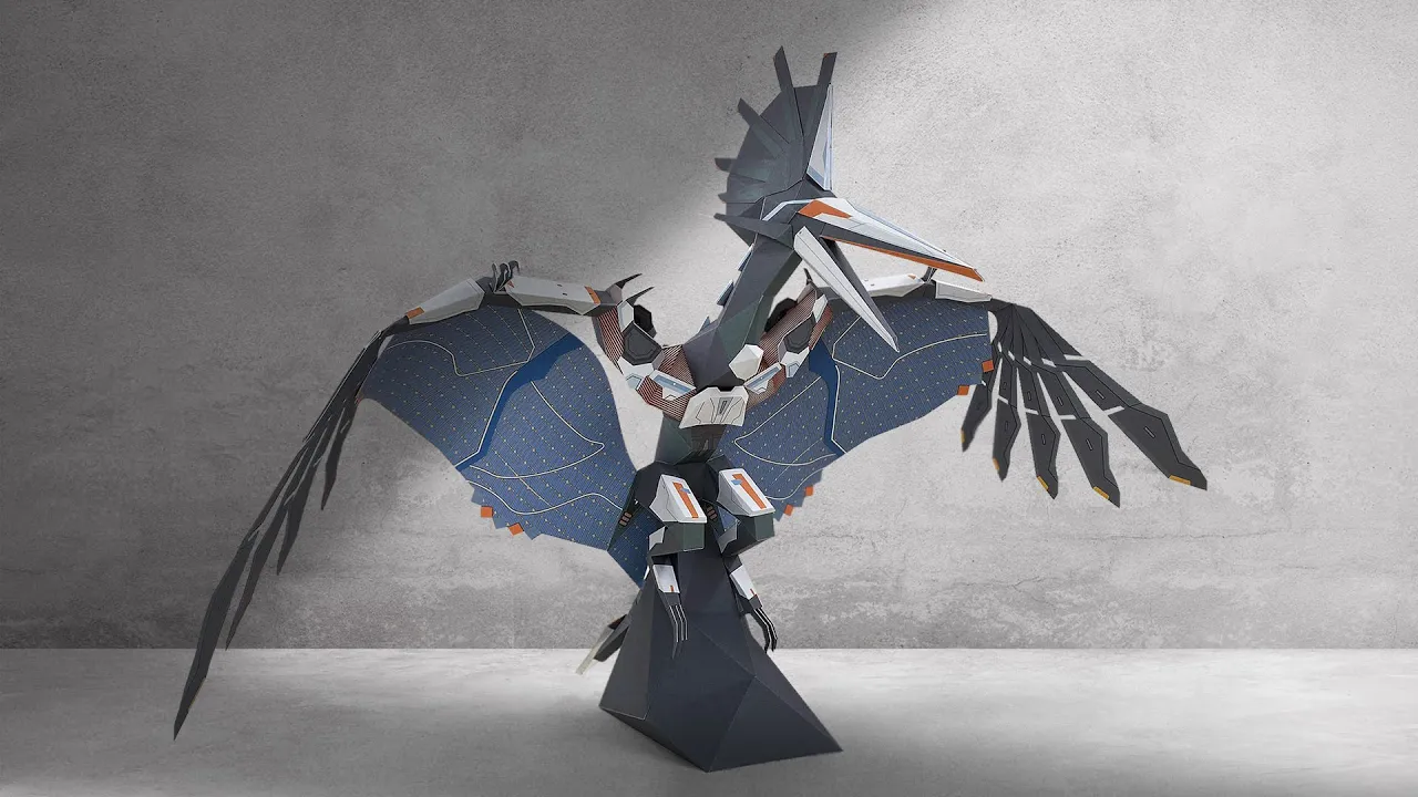 PS5 | PS4《Horizon Forbidden West》機器紙模型教學影片 | 日翼者