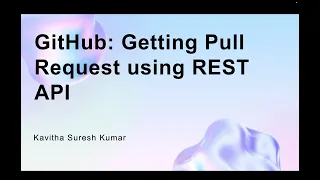 GitHub Getting Pull Request using REST API