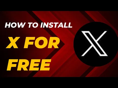 Download MP3 How to download and Install X (formerly Twitter) on your PC for FREE