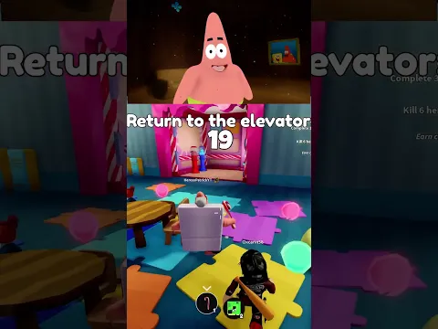 Patrick SLIPS to the Elevator!?