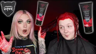 Strawberry Leopard Color Depositing Masks