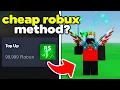 I Tried CHEAP Robux Websites and THIS happened i m rich