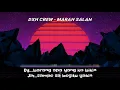 Download Lagu ( Official Video Lyric) Marah Salah - DXH CREW