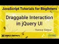 Draggable Interaction in JQuery UI 2019