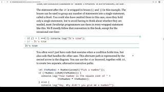 Eloquent JavaScript Read-Along - Program Structure