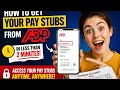 How to get your pay stubs from ADP