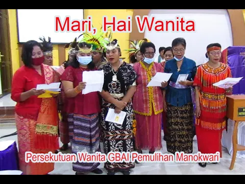 Download MP3 Mari, Hai Wanita (NP 346) - Persekutuan Wanita GBAI Pemulihan Manokwari