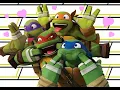 TMNT 2012 x reader Cuddles