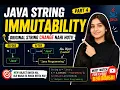 Java String Immutability Explained in Hindi String Cannot Be Changed Java Complete Course