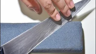 طريقة سن السكين دندنها