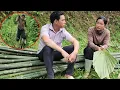 Download Lagu The kind man helped the girl prepare the tree to make a house.