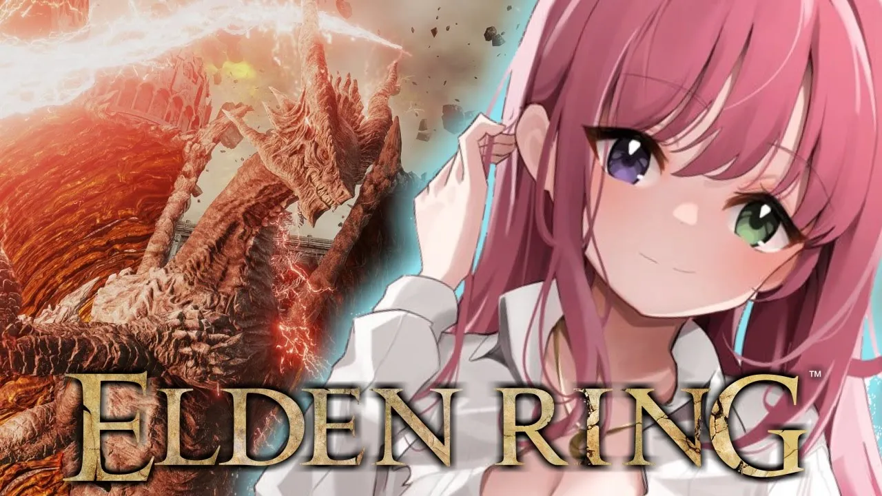 #11【 ELDEN RING 】害虫駆除求む～～！死竜フォルサクス＆隠しボス龍王プラキドサクスを倒しにいくのら！👑【姫森ルーナ/ホロライブ】ネタバレあり