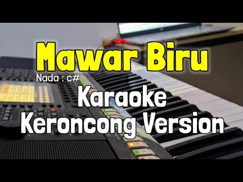 Download MP3 MAWAR BIRU - Karaoke keroncong Version | Nada wanita