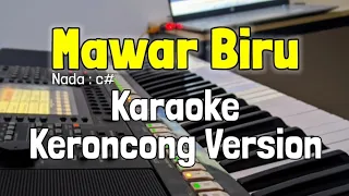 Download MAWAR BIRU - Karaoke keroncong Version | Nada wanita MP3