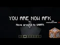 How to make a AFK detector in Minecraft BEDROCK REMADE