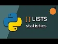 Python Snippets - List Statistics