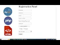 HTML PHP MYSQL Login and Logout with Dashboard php Session and password encryption episode 1