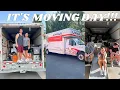 IT S MOVING DAY packing the UHAUL moving to New Jersey