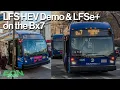 2020 Nova Bus LFS HEV 9911 2024 Nova Bus LFSe 5025 Ride Action on the Bx7 26