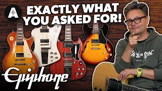 What We ve All Been Waiting For - NEW Epiphone Inspired By Gibson Custom Guitars
