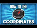 How to use Coordinates in Minecraft Any Version
