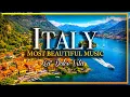 Italy in 4K The Most Beautiful Italian Music Aerial Landscapes Famous Places of Italy