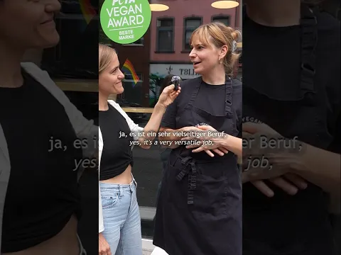 I interviewed the manager of a vegan butcher shop #learngerman
