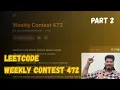 Leetcode 3719 Longest Balanced Subarray I Detailed explanation with dry run Weekly Contest 472