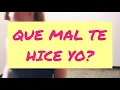 QUE MAL TE HICE YO? - Grupo Extra // by: TEFISTAR