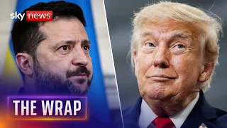 Zelenskyy gives Trump 'wrong side of history' warning | The Wrap with Anna Botting