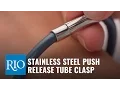 Download Lagu Using the Stainless Steel Push-Release Tube Clasp