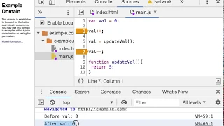 Chrome DevTools - logpoint for faster debugging