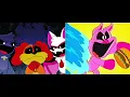 Smiling Critters vs Nightmare Critters (Poppy playtime 5 Animation)