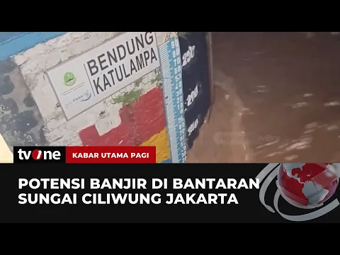 Tinggi Muka Air Bendung Katulampa Bogor Naik