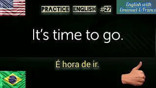 Como aprender inglês com frases do dia a dia - fácil. parte #27.