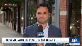 Thousands still without power in northwest Indiana after damaging derecho storms