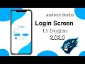 Create beautiful login screen Android Studio Tutorial Login ui desgin 2020
