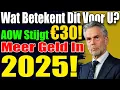 Download Lagu 💰 AOW Stijgt in 2025: €30 Extra Per Maand! Wat Betekent Dit Voor U? 💸