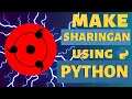 Sharingan Using python turtle