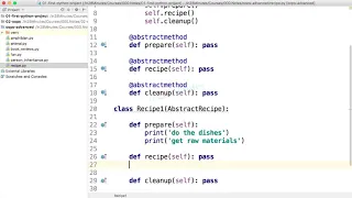12 8 Step 08 Template Method Pattern with Recipe Class