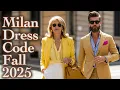 Download Lagu Milan Fashion Diary September 2025: New Fall Season Outfits Worn by Milanese. Luxury Window Shopping