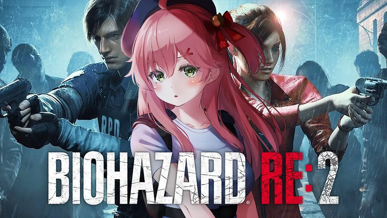【 バイオハザードRE:2 】初見バイオRE:2！この惨劇に喰われるな、にぇ！【ホロライブ/さくらみこ】