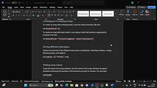 JavaScript for Kids For Dummies Chapter 11 Creating and Changing Arrays