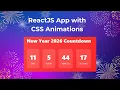 Build a New Year 2026 Countdown in ReactJS with CSS Animations