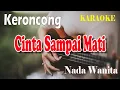 Lagu CINTA SAMPAI MATI KERONCONG ll KARAOKE KERONCONG ll RAFFA AFFAR ll KANGEN BAND ll NADA WANITA FIS=DO