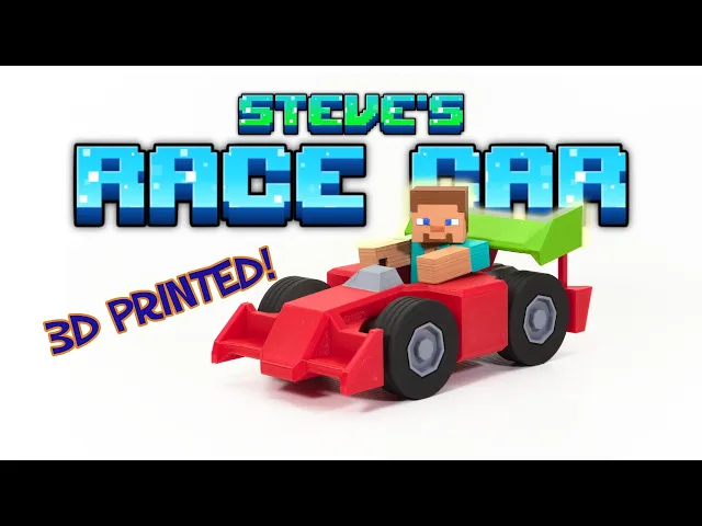 Minecraft Steve's Race Car video thumbnail