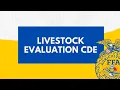 Using the Livestock Evaluation CDE scantron