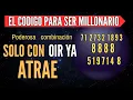 CODIGO ESPECIAL conbinado para tener MILLONES Secuencia Numerica Tecnica Guiada GRABOVOI