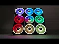 9 Corsair LL120 RGB Fans - Music Sequencing Light Show
