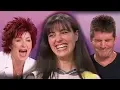 Download Lagu Funniest Audition EVER! Sharon Osbourne \u0026 Simon Cowell Cry With Laughter!